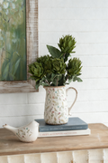 Floral Pitcher Vase – Meadow Style Decor