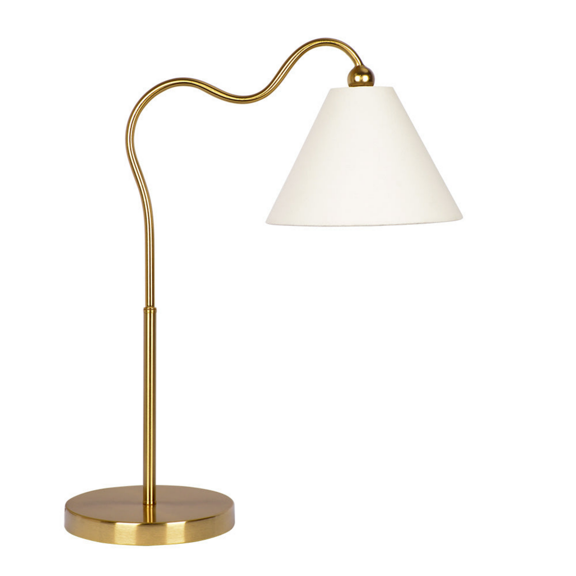 Elegant Brass Table Lamp – Modern Home Decor