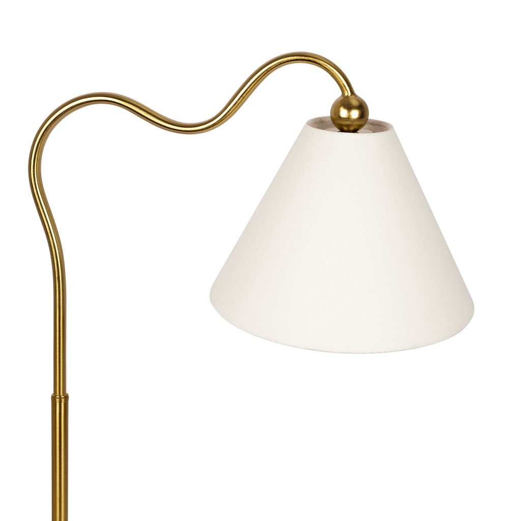 Elegant Brass Table Lamp – Modern Home Decor