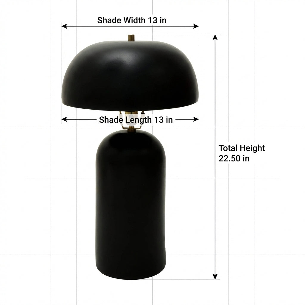 Sculptural Ceramic Table Lamp – Modern Accent Light