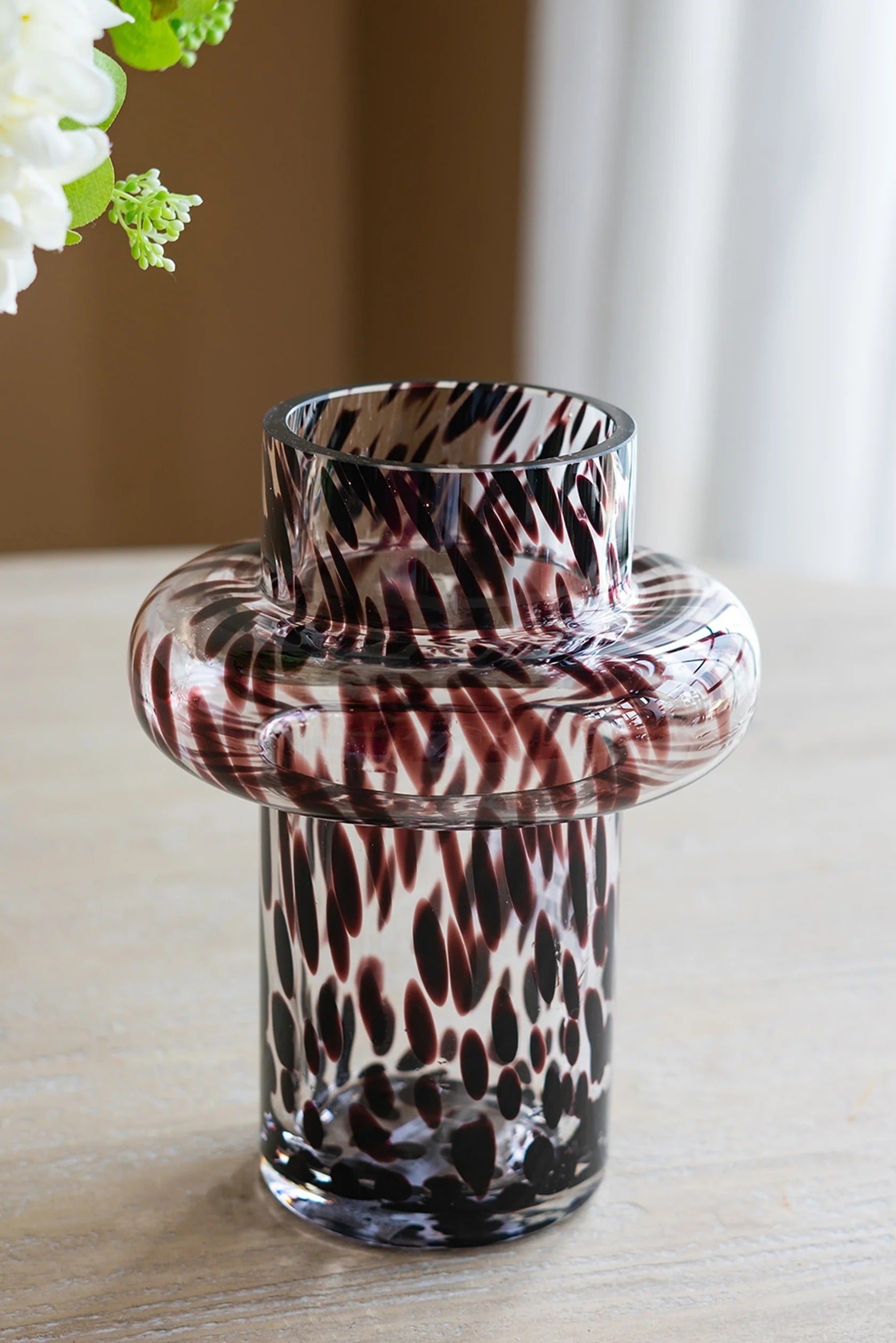 Spotted Ceramic Vase – Modern Decor